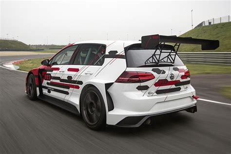 Volkswagen Gti Tcr Racing Hatchback Gets A Facelift Celebrates On