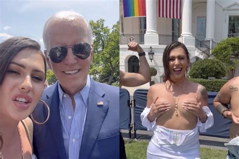 Topless Flashing At White House Pride Party Sparks Conservative Uproar