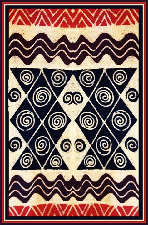 African Tribal Textile Design Digital Art By Vagabond Folk Art
