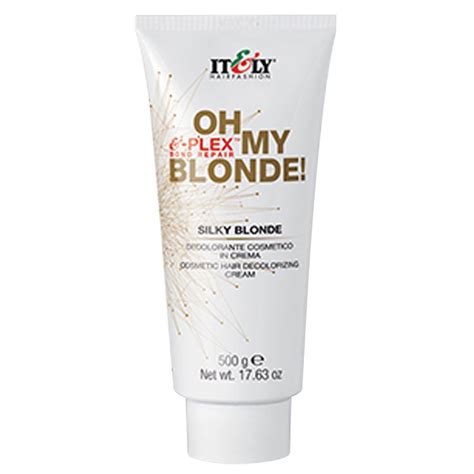 Itely Oh My Blonde Hair Decolorizer Powder Cream Silky Blonde 1763 Oz Beaubar Supply Beauty