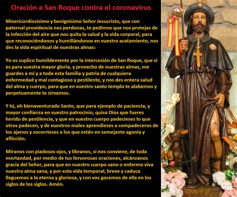 Ilustre ayuntamiento de san roque. EL Rincón de Yanka: ORACIÓN A SAN ROQUE CONTRA EL ...
