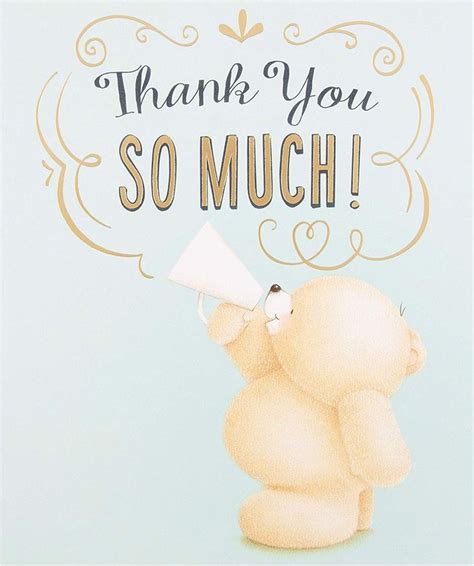 Hallmark 25488562 Forever Friends Thank You Cardvery Kind Of You