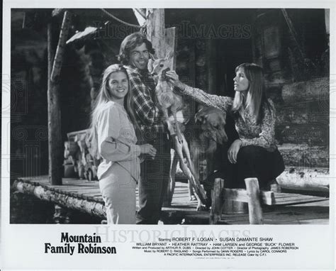 1979 Press Photo Actor Robert F Logan Susan Damante Shaw And Heathe Historic Images