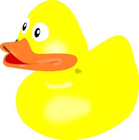 Yellow Rubber Duck Clip Art At Vector Clip Art Online
