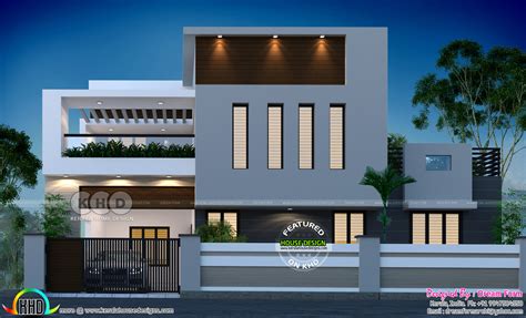 4 Bedroom 2850 Sqft Modern Home Design Kerala Home Design And Floor
