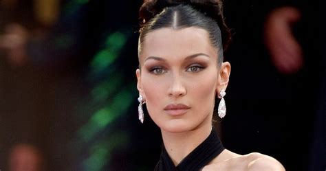 Bella Hadid Shows Off Her Stretch Marks As She Strips