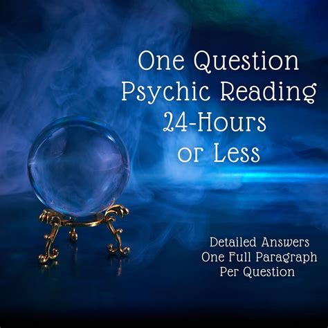 One Question Psychic Reading Detailed Answer 24 Hours Or Less The