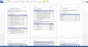 Operations Guide Template Ms Word Excel Templates