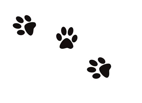 Dog Cat Paw Footprint Clip Art Dog Prints Png Download 19801440