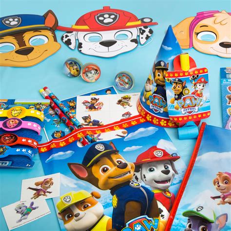 Paw Patrol Party Favors And Accessories