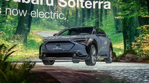 2023 Subaru Solterra Ev Crossover Suv First Look Review