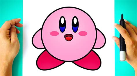 How To Draw Kirby Easy Youtube