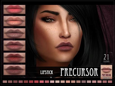 Precursor Lipstick By Remussirion At Tsr Sims 4 Updates