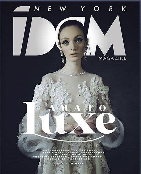 Idem Magazine Featuring Amato Luxe Designer Furne Oné Hair And Makeup