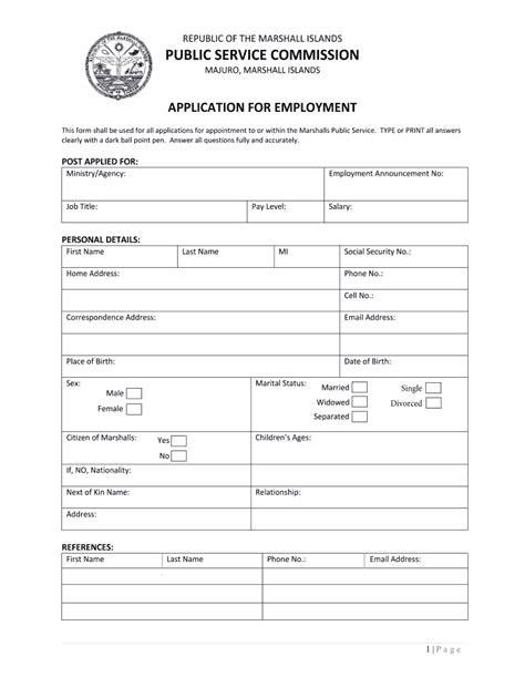 Psc Employment Application Form 2013 2021 Fill And Sign Printable