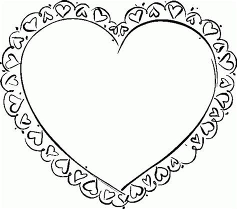 Search Results Pretty Hearts Coloring Page Coloring Home