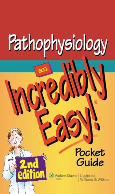 Pathophysiology An Incredibly Easy Pocket Guide Edition 2 By
