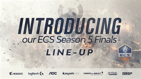 G2 Esports Csgo Lineup For Ecs Season 5 Finals Youtube