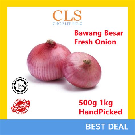 Cls Bawang Merah Bawang Besar India Segar Fresh Hand Picked Red Onion