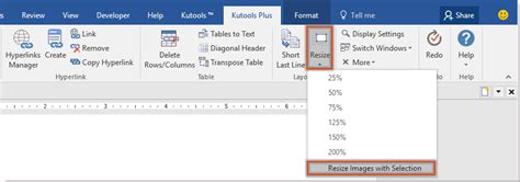 How To Click To Enlarge Or Expand Image In Word Document