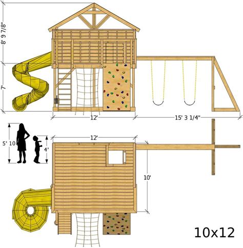 Petite Retreat Clubhouse Plan・4 Sizes Club House Clubhouse Design