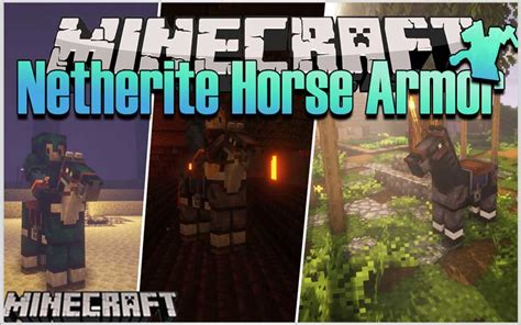 Netherite Horse Armor 1165 Minecraft Pc