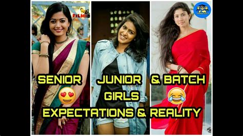 The english knowledge requirement is actually common for all. senior, junior, & Batch Girls - expectation & Reality ...