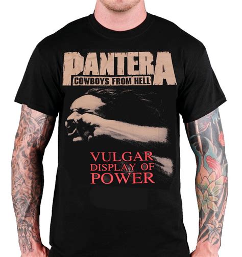 Pantera Vulgar Display Of Power T Shirt