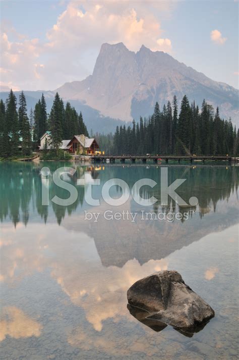 Emerald Lake In Yoho National Park Stock Photo Royalty Free Freeimages