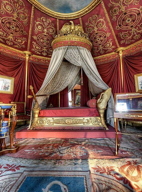 Napoleons Bedroom At Château De La Malmaison France Malmaison