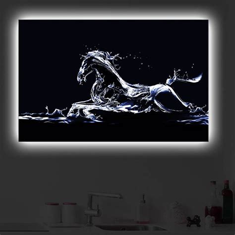 Led Canvas Art Nature Inspired Illuminated Art Touch Of Modern