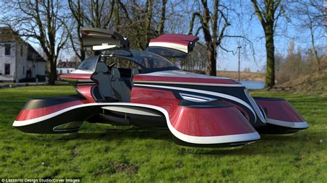Futuristic Hover Coupe Is A Flying Italian Rolls Royce Daily Mail