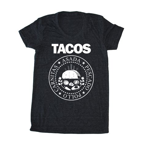 Tacos Ramones Women S T Shirt