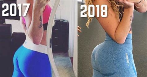 Booty Gains Before And After Popsugar Fitness Uk