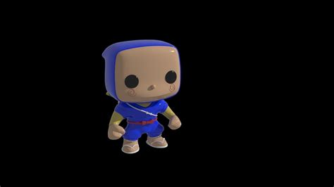 Ninja Hattori Funko Pop 3d Model 3d Printable Cgtrader