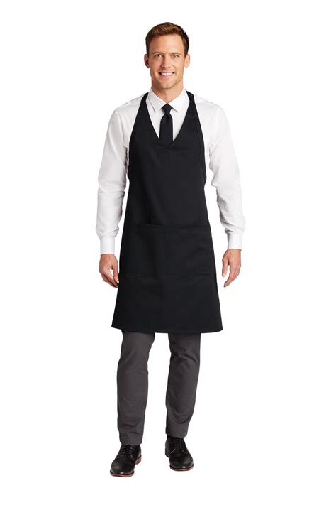Port Authority Easy Care Tuxedo Apron With Stain Release Product Sanmar
