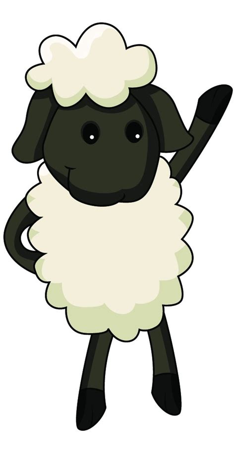 Funny Sheep Cartoon Funny Sheep Cartoon Royalty Free Stock Photos