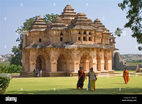 The Lotus Mahal In Hampi Karnataka India Stock Photo Alamy
