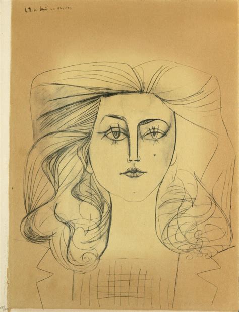 Sold Price Pablo Picasso Portrait De Francoise Gilot Invalid Date EDT