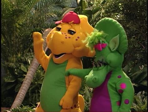 Bj And Baby Bop From Barneys Imagination Island Childhood Movies
