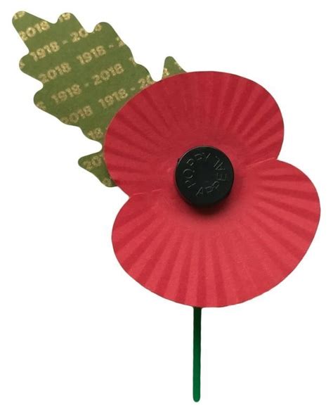 Gold Leaf Poppy Released To Mark World War I Centenary On Remembrance