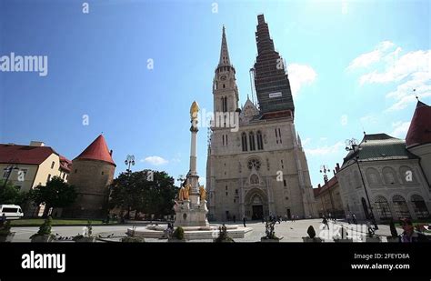 Cathedral Of Assumption Of The Blessed Virgin Mary Stock Videos