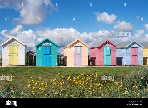 Amble Beach Huts Hi Res Stock Photography And Images Alamy