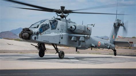 Iaf Gets Its First Apache Guardian Attack Helicopter From Boeing
