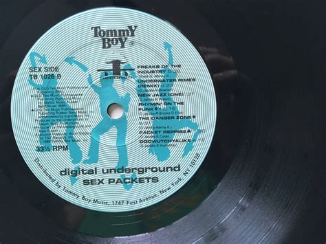 Digital Underground Sex Packets Lp Vinyl Record Album Tommy Etsy