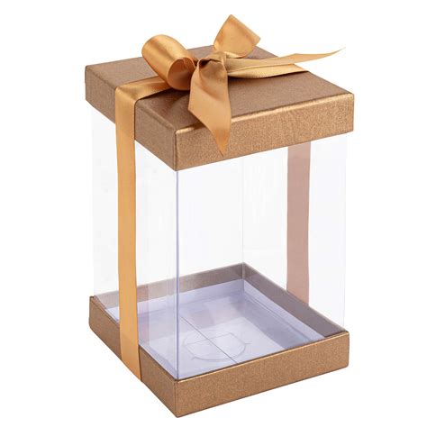 Buy Hammont Clear Pvc T Boxes 6 Pack Beautiful Transparent