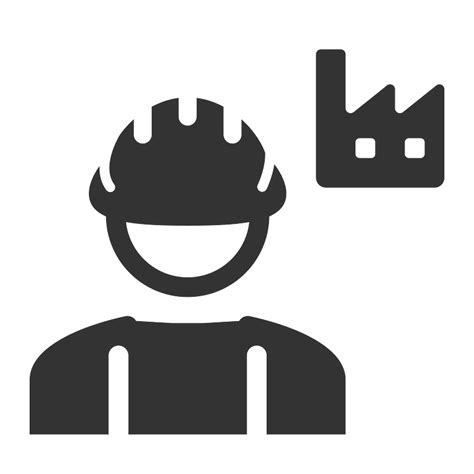 Factory Worker Icon Free Download Transparent Png Creazilla