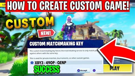 How To Create Your Own Fortnite Custom Games Right Now Fortnite