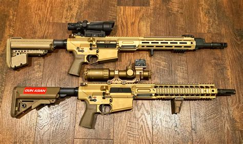 LMT MWS pair. 308 estonia piston and 13.5 battle rifle. : r/AR10