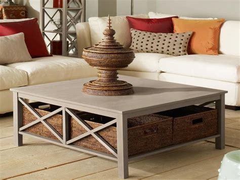 Get the best deals on square coffee tables. 20 Awesome Coffee Table With Storage Designs | Oversized ...